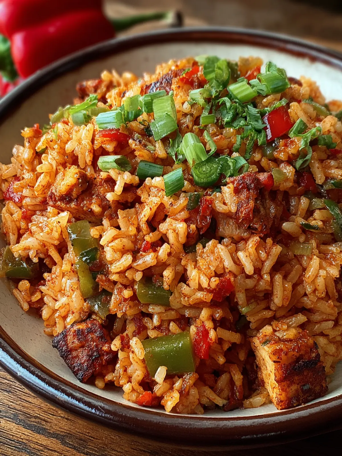 Hearty Spicy Cajun Jailhouse Rice First Image