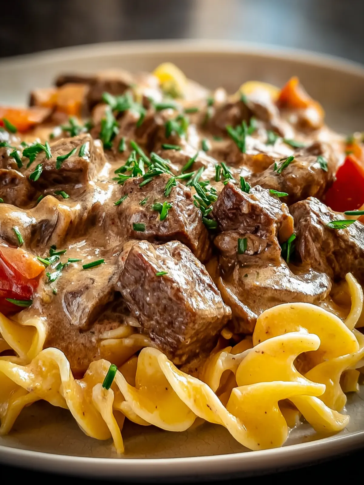 Irresistible Crock Pot Beef Stroganoff Recipe to Savor First Image