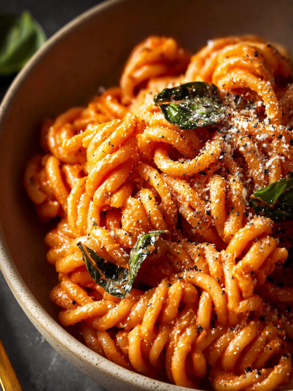 Irresistible Roasted Red Pepper Pasta Recipe to Savor First Image