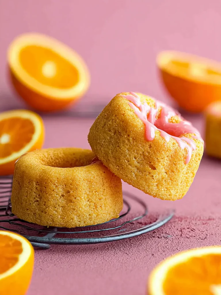 Orange Mini Cakes First Image