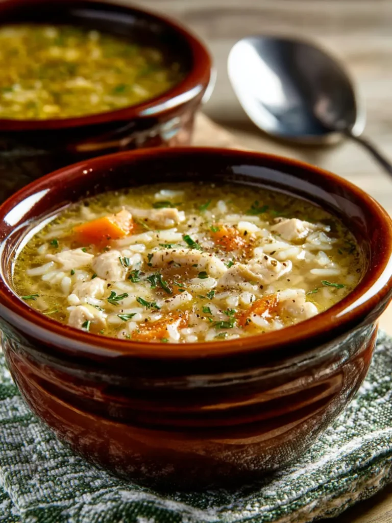 Turkey Rice Soup (Instant Pot or Stovetop) First Image