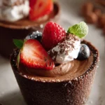 Chocolate Mousse Cups First Image