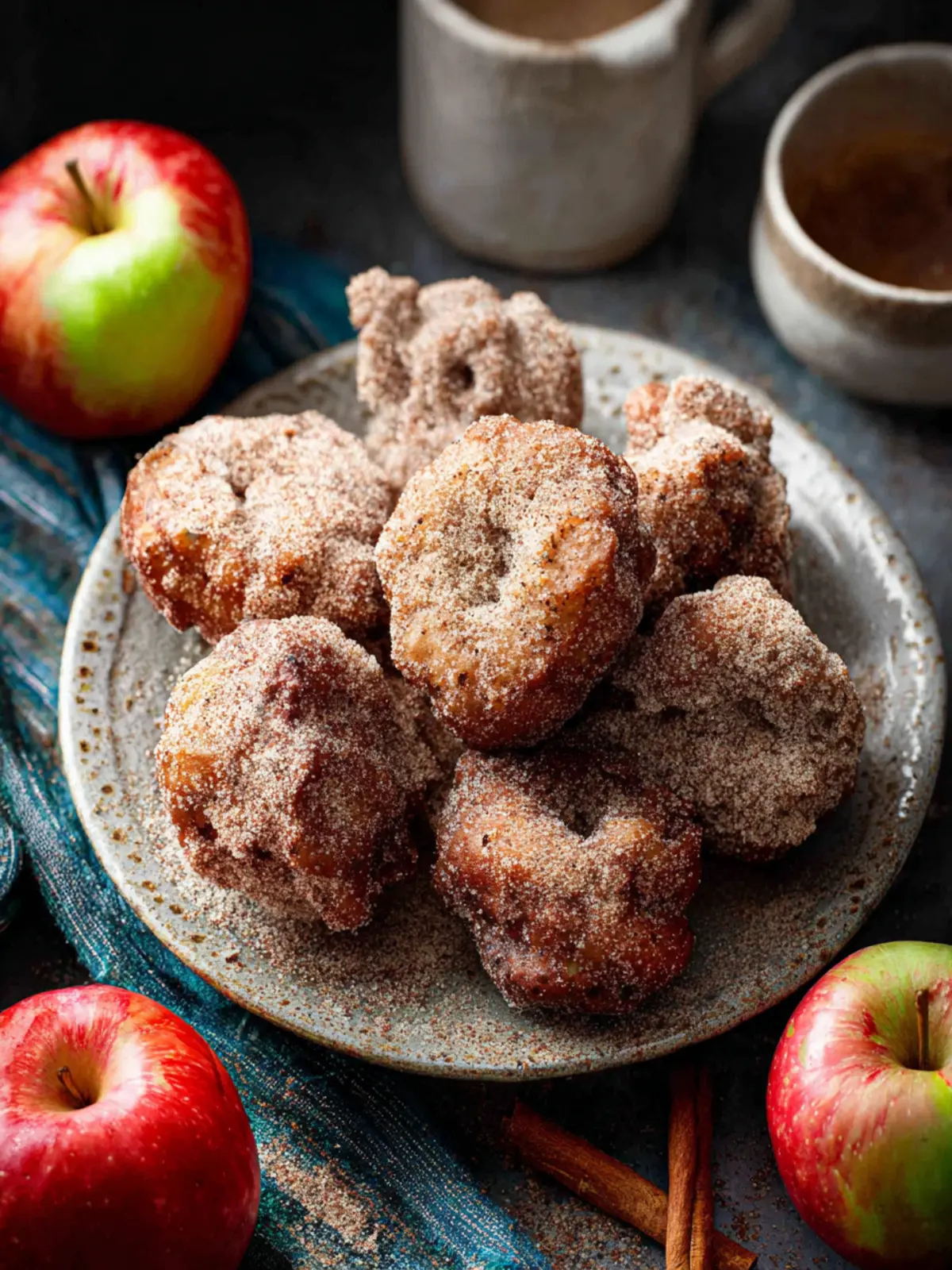Cinnamon Sugar Apple Fritters First Image