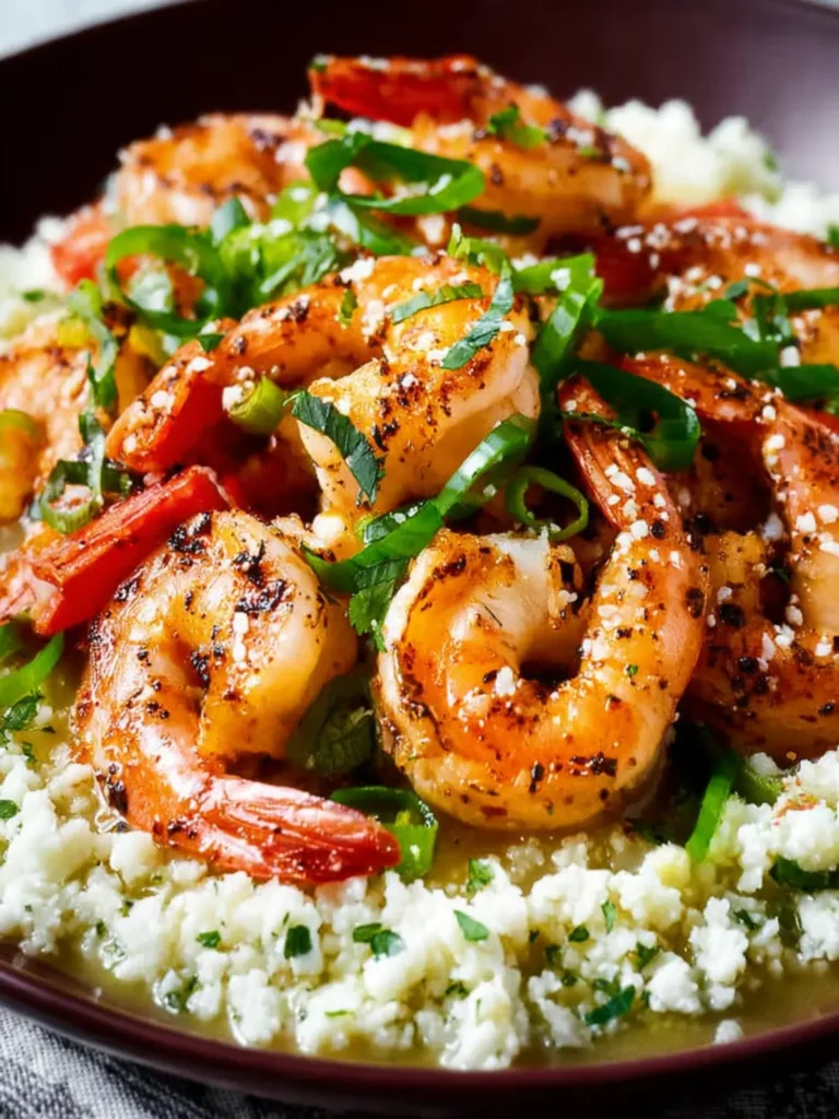 Coconut Milk Shrimp (over Cauliflower Rice) First Image