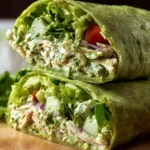 Easy Green Goddess Chicken Salad Wrap (High-Protein) First Image