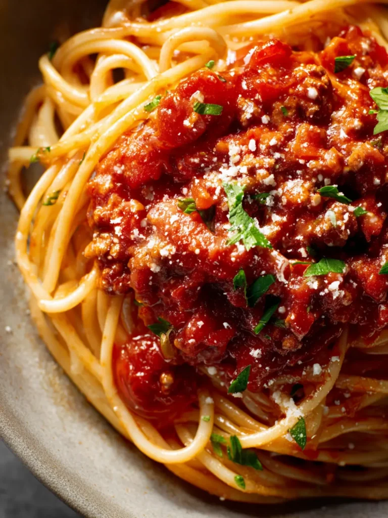 Easy Meat Sauce First Image