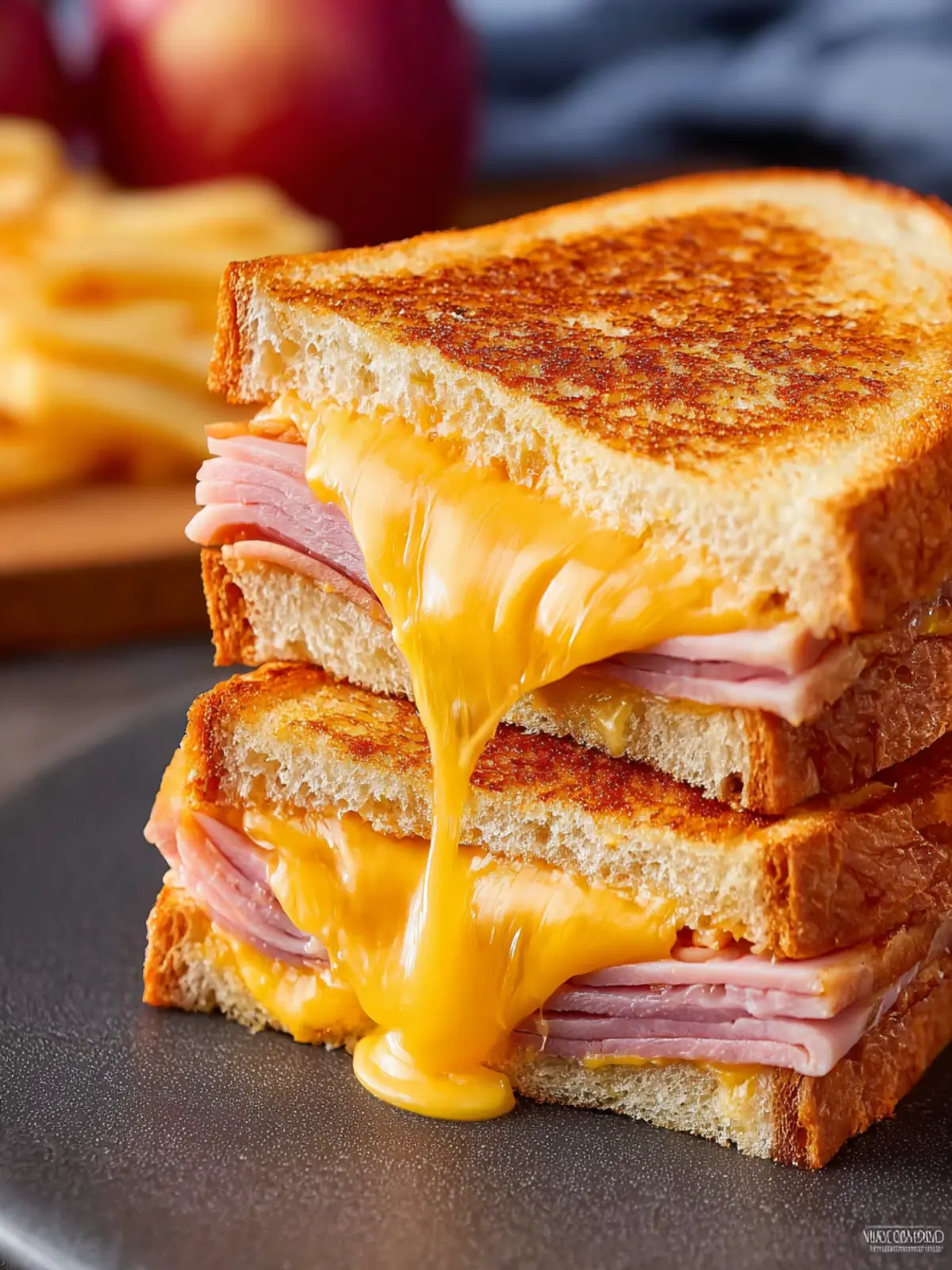 Grilled Ham and Cheese First Image