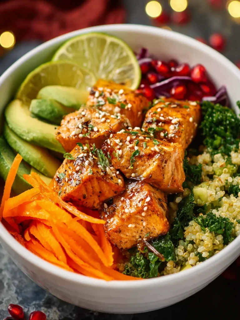 Honey Citrus Salmon Bowl First Image