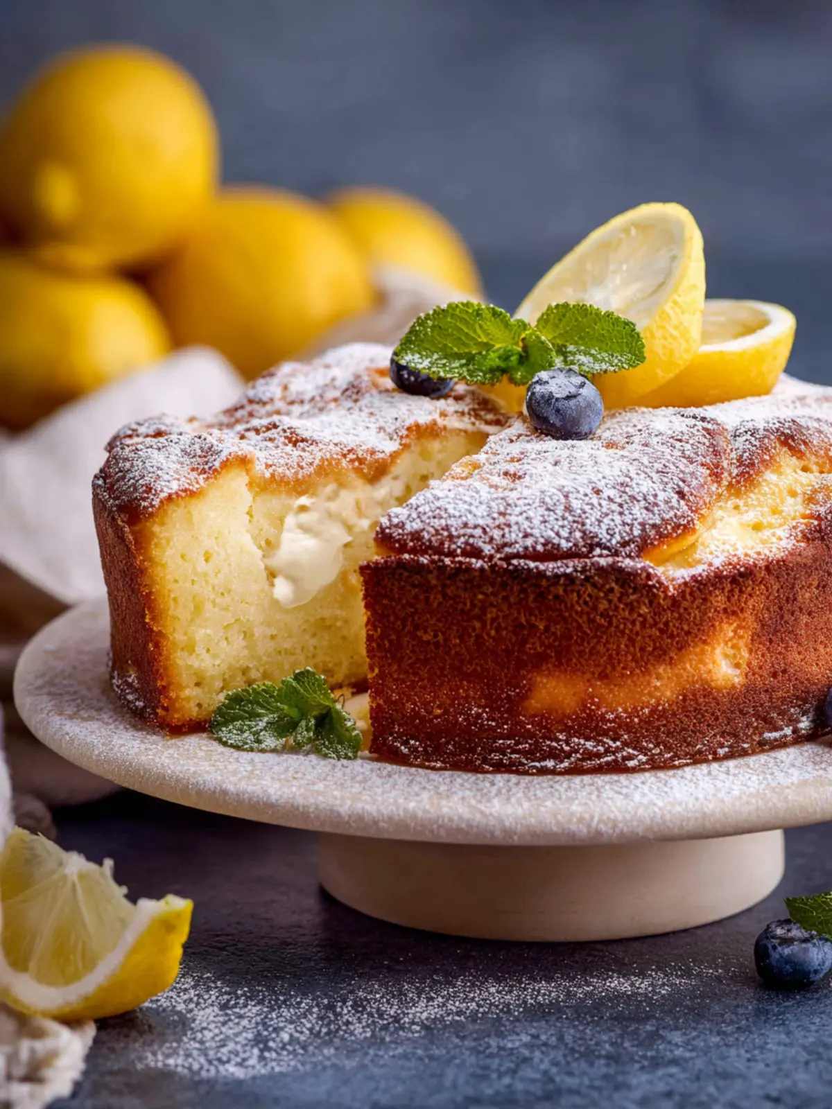 Lemon Ricotta Cake First Image