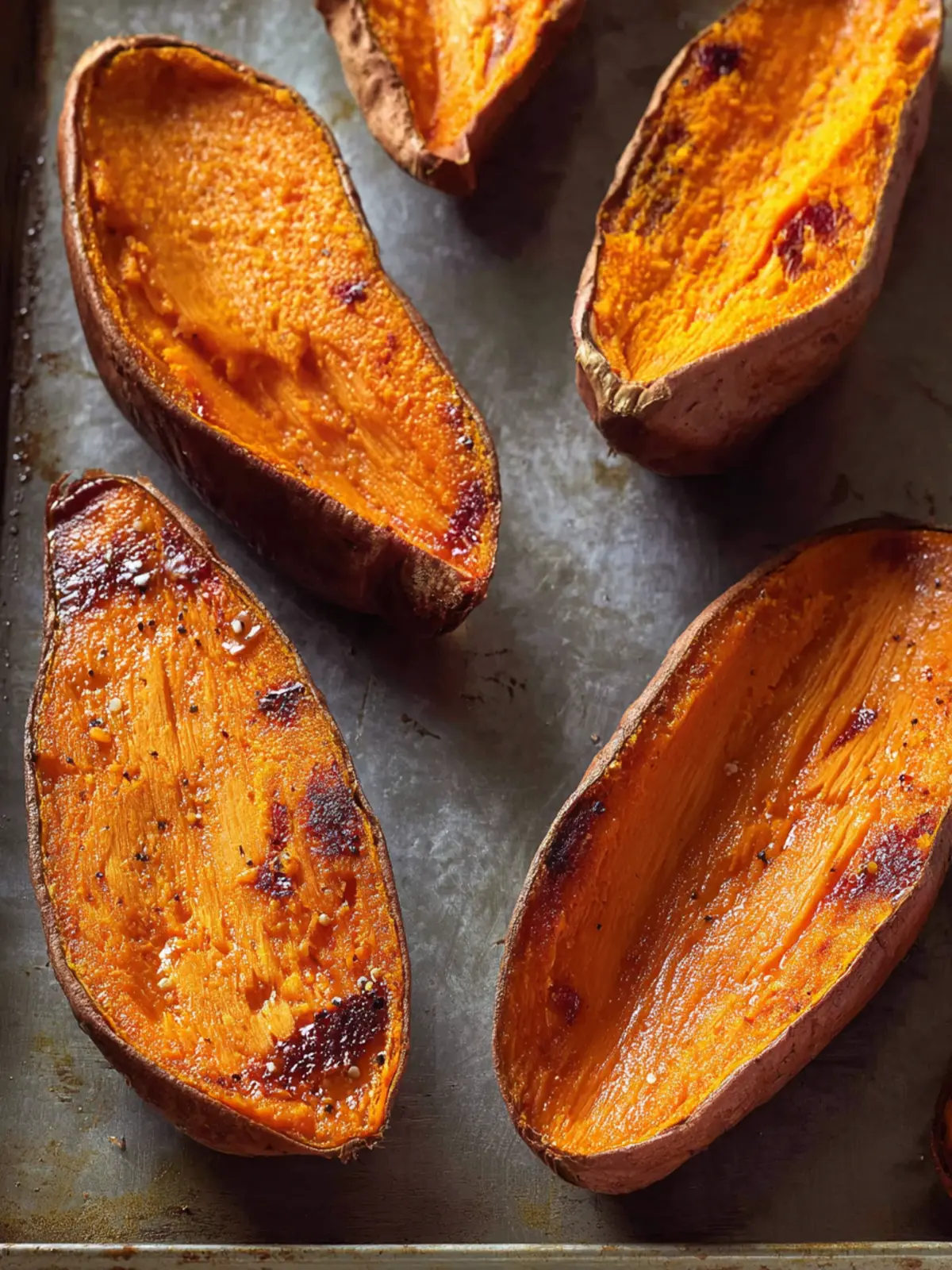 Perfect Roasted Sweet Potato Halves: Irresistibly Crispy Oven Baked