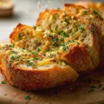 Sourdough Garlic Bread First Image
