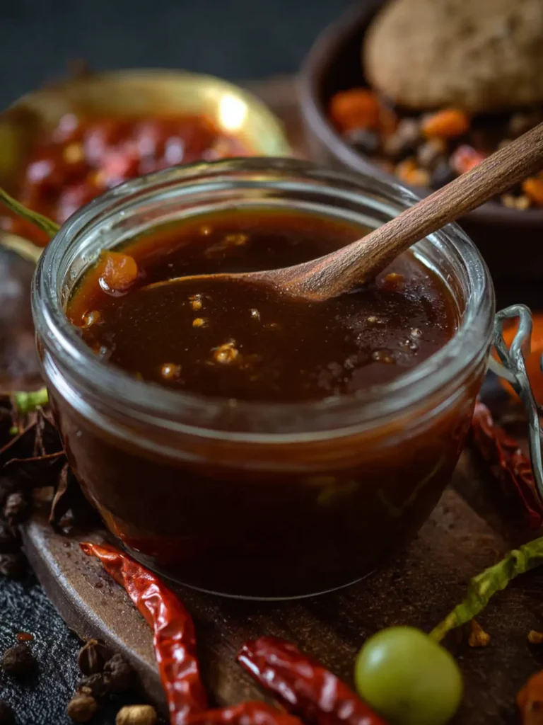 Tamarind Chutney Recipe (Imli Chutney) First Image