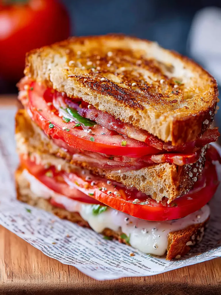 Tomato Sandwich Recipe First Image