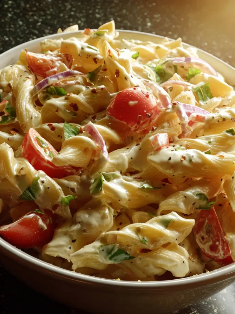 creamy pasta salad First Image
