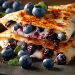 Blueberry Breakfast Quesadilla First Image