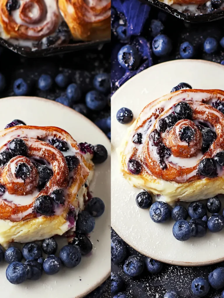Blueberry Cinnamon Rolls First Image