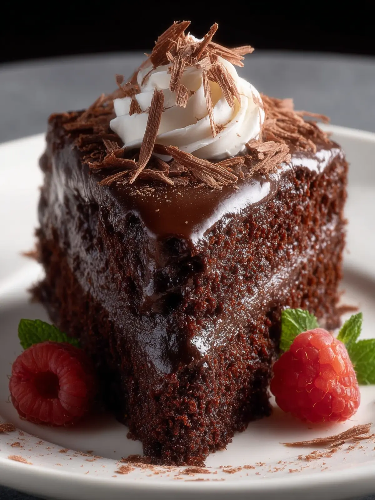 Coconut Flour Chocolate Cake First Image