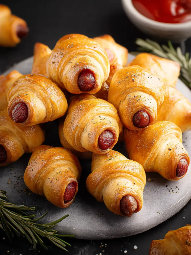 Crescent Roll Pigs in a Blanket First Image