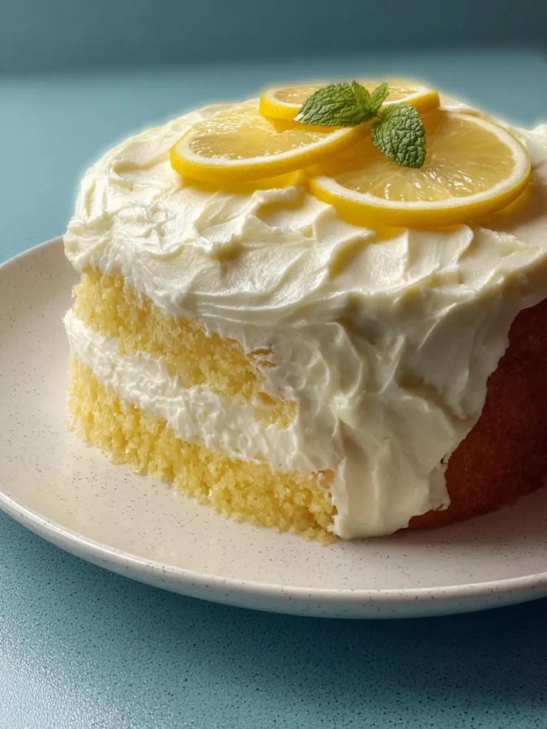 Lemon Cake First Image