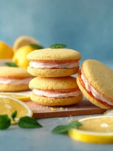 Lemon Sandwich Cookies First Image
