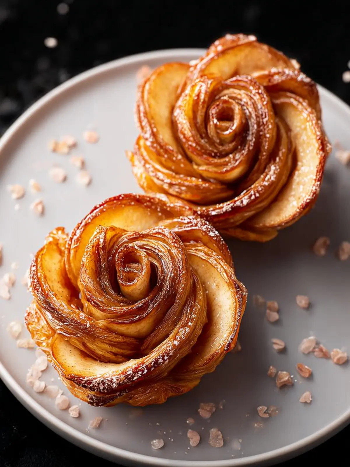 Puff Pastry Apple Roses First Image