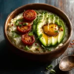Savory Avocado Oatmeal First Image