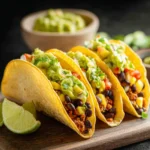 black bean tacos mango guacamole First Image