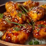 honey garlic chicken First Image