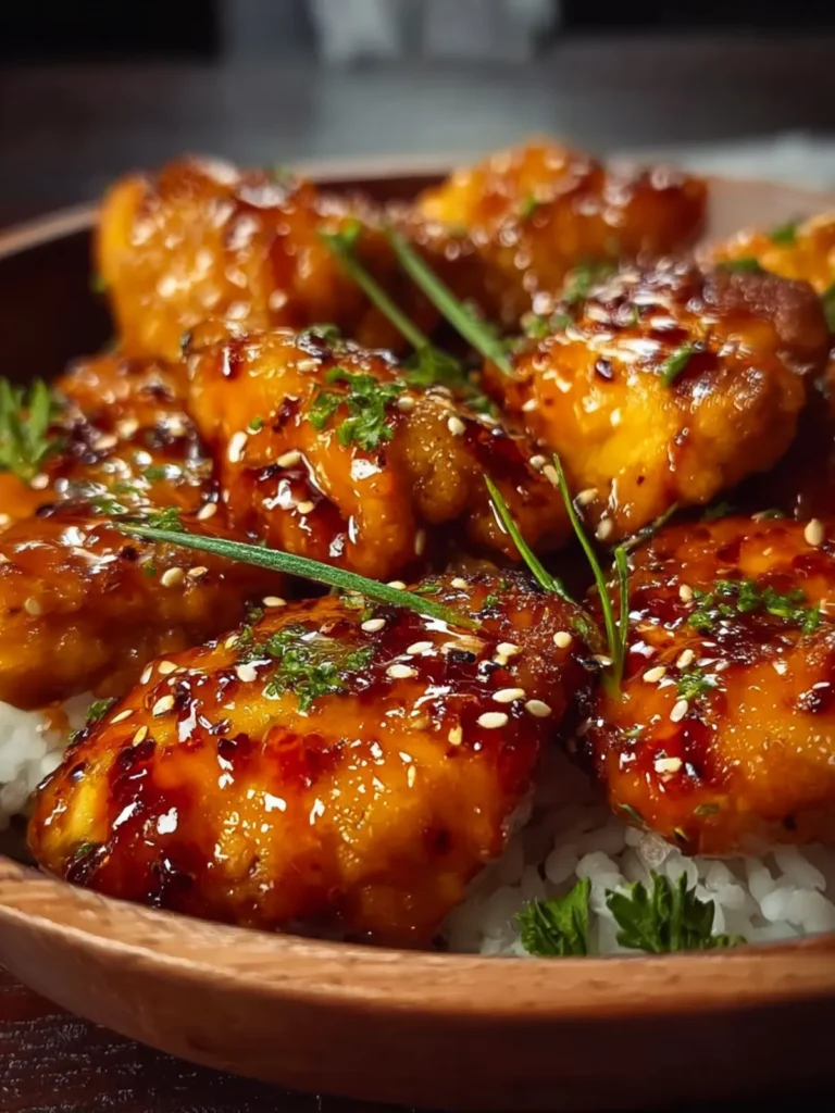 honey garlic chicken First Image