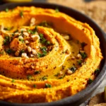 roasted carrot hummus First Image