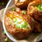 Air Fryer Baked Potatoes First Image