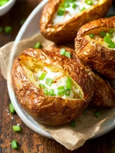 Air Fryer Baked Potatoes First Image