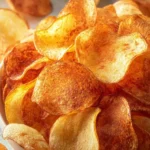 Air Fryer Russet Potato Chips First Image