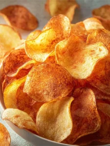 Air Fryer Russet Potato Chips First Image
