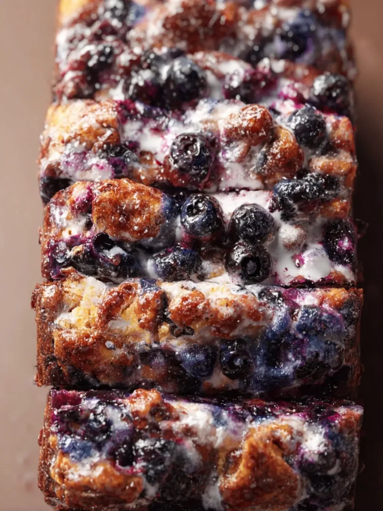 Blueberry Fritter Bread First Image