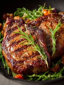 Pan Seared Ribeye Steak First Image